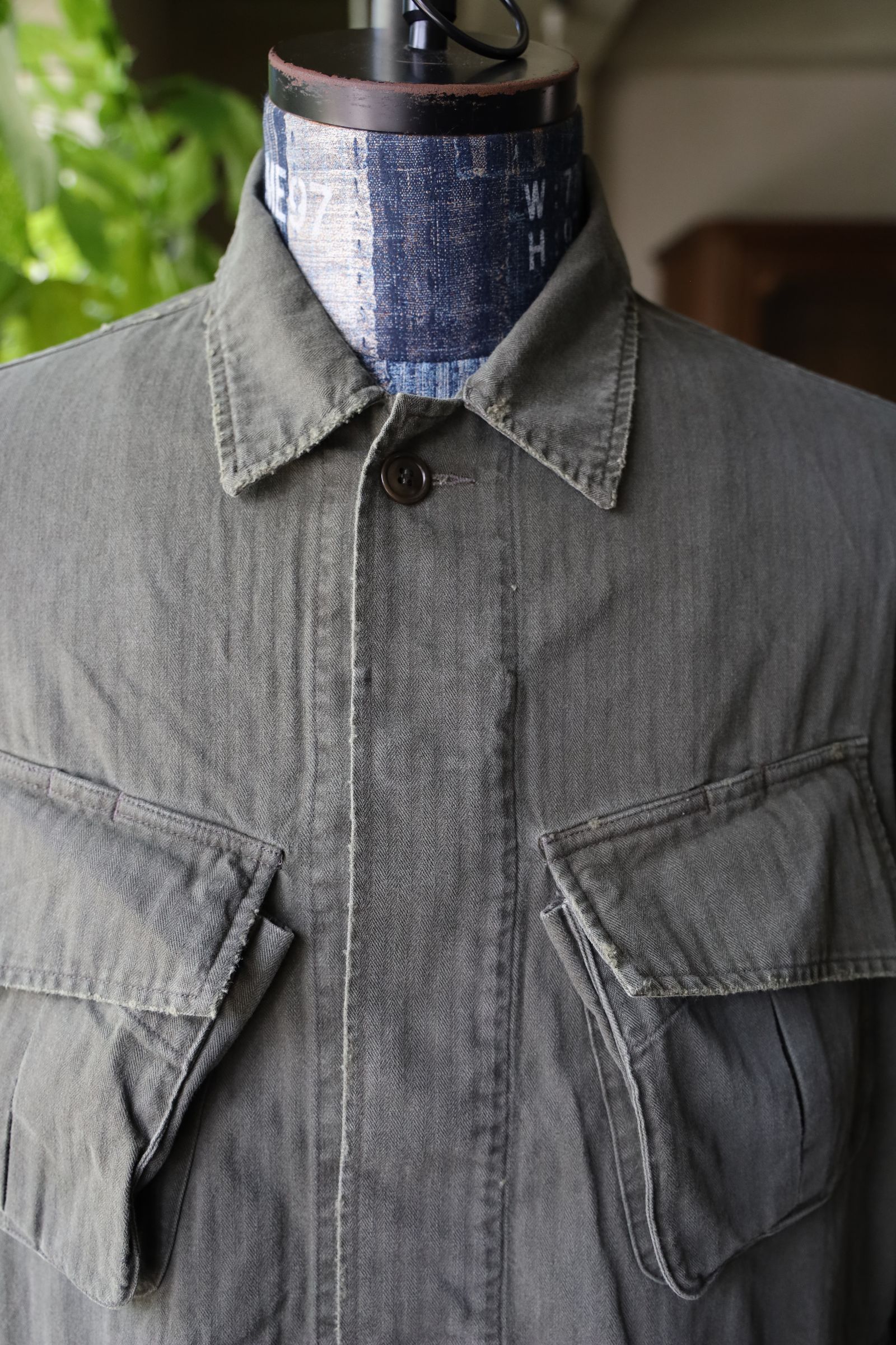 アプレッセ 2025 STYLE2  ジャケット Vintage US Army Jungle Fatigue Jacket(25AAP-01-57)OLIVE☆7月26日(土)発売！