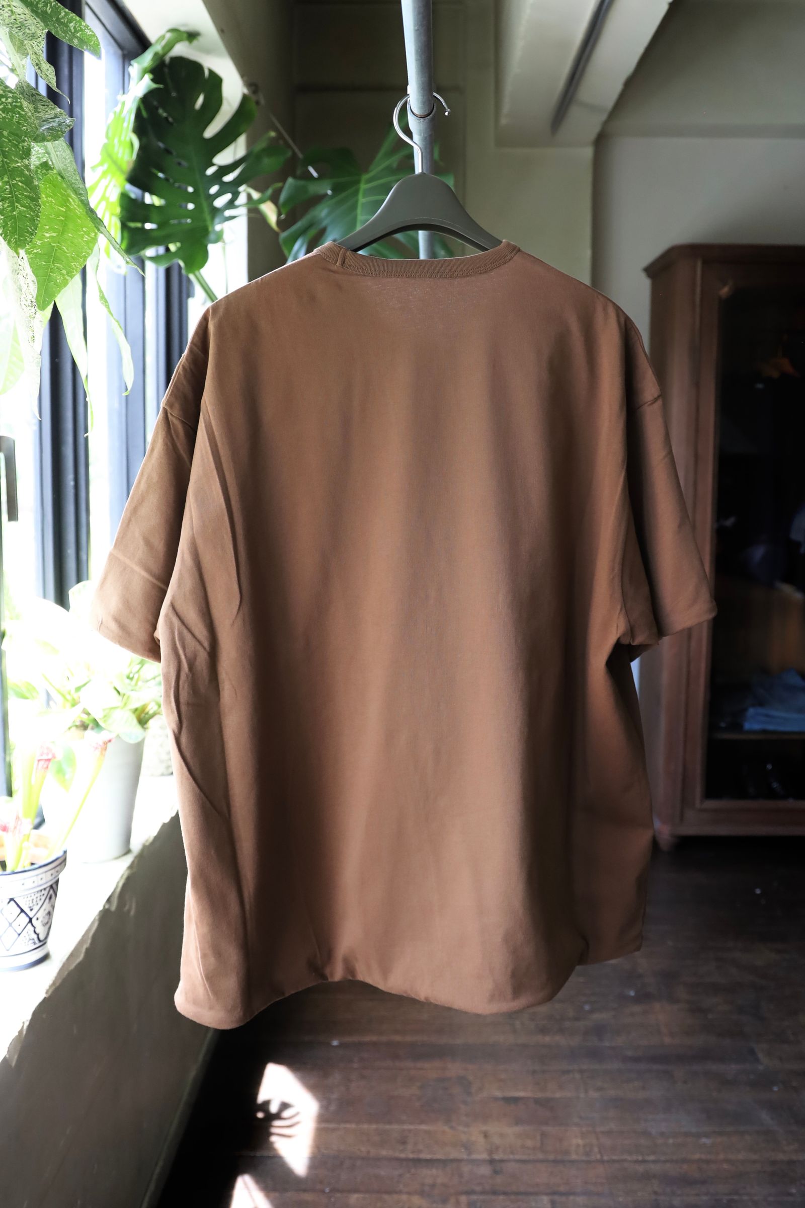 フレッシュサービス REVERSIBLE S/S TEE (FSC252-70040)BROWN