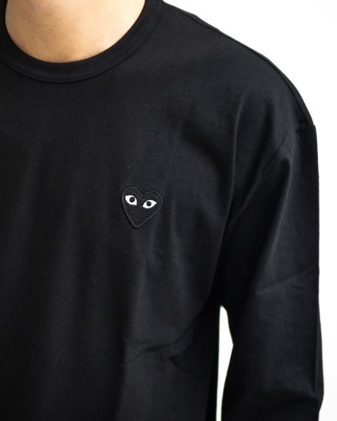 PLAY COMME des GARCONS ワンポイントロングスリーブTシャツ MARKスタイル