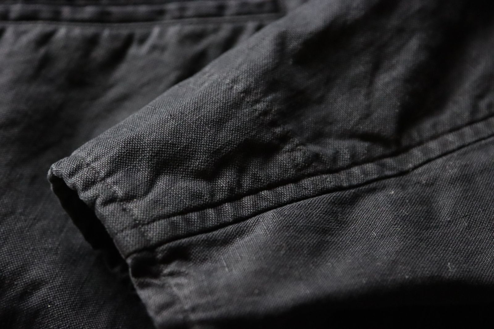 アプレッセ24SS Silk Hemp Sports Jacket(24SAP-01-19H)BLACK☆2月23日(土)発売！