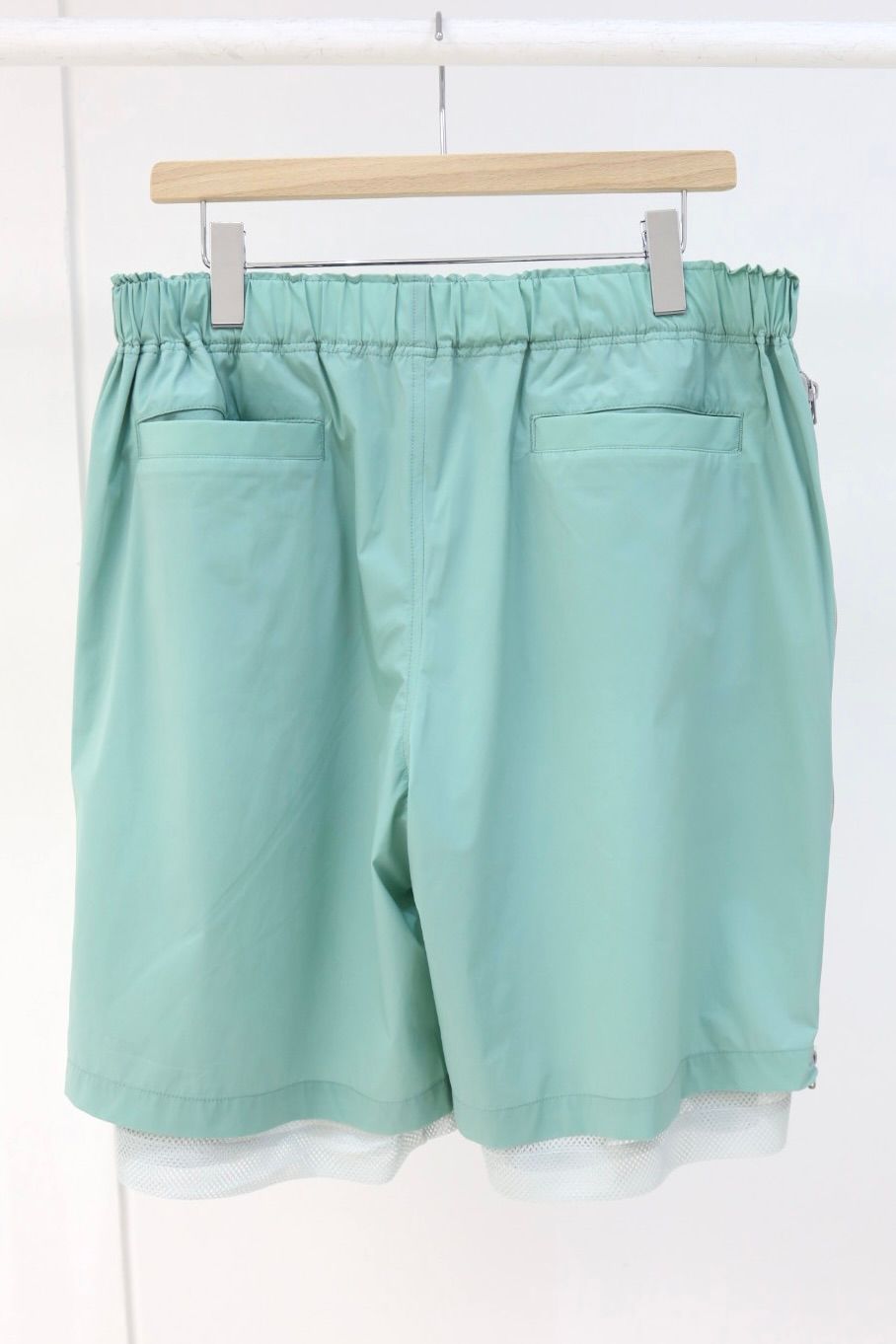 イズネス 26SS Technical Ventilation Shorts(26SS_32_1006SSSHORTS01)MINT☆新作発売！