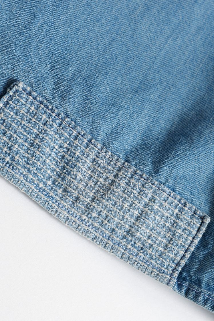 ファンダメンタル デニムシャツ <WOMENS FIT> DENIM SHIRT 3YR WASH(FA25/SH11WU)INDIGO