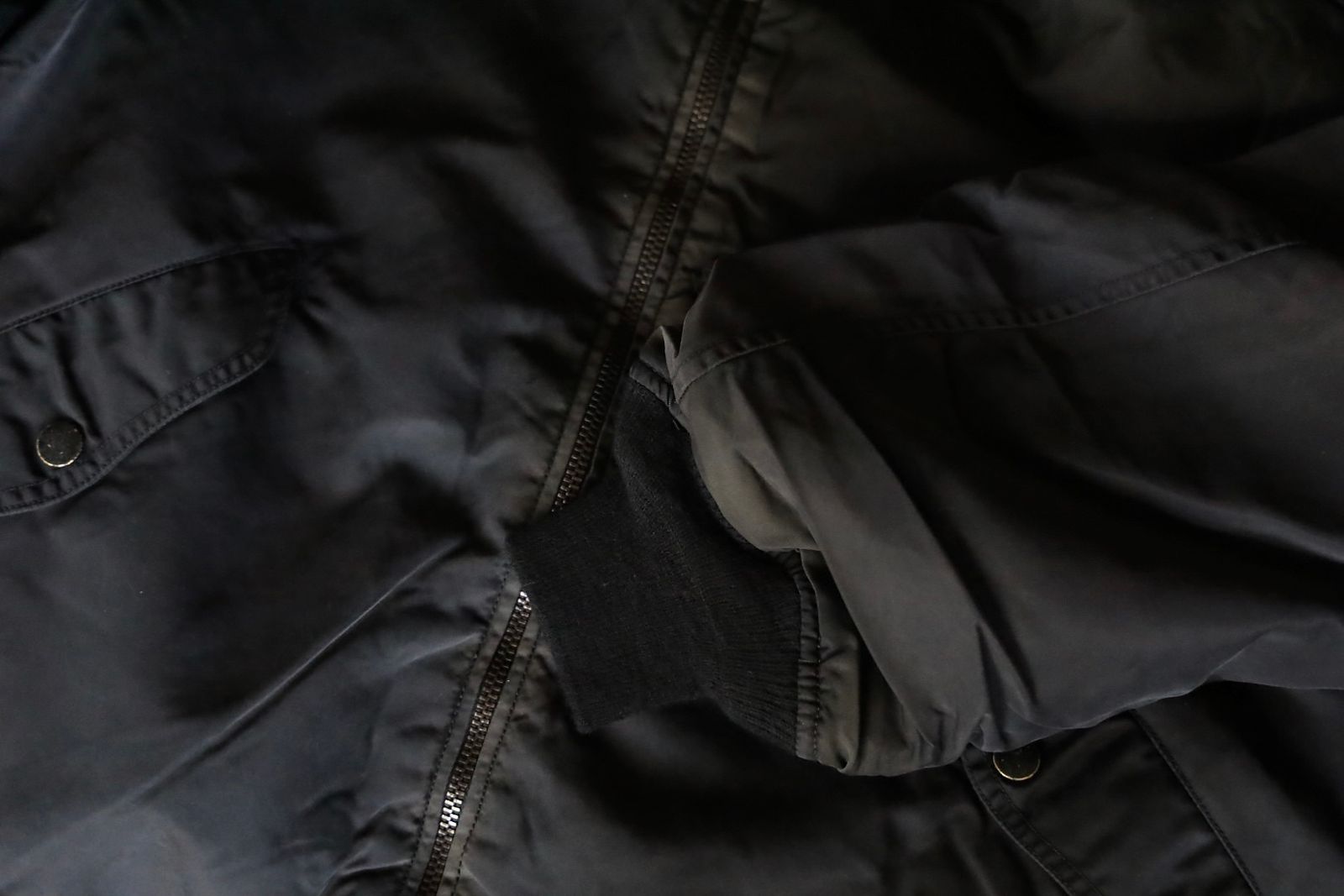 BOW WOW 25FWバウワウ ジャケットL-2B FLIGHT JACKET AGED(BW252-L2FJ) AGED BLACK