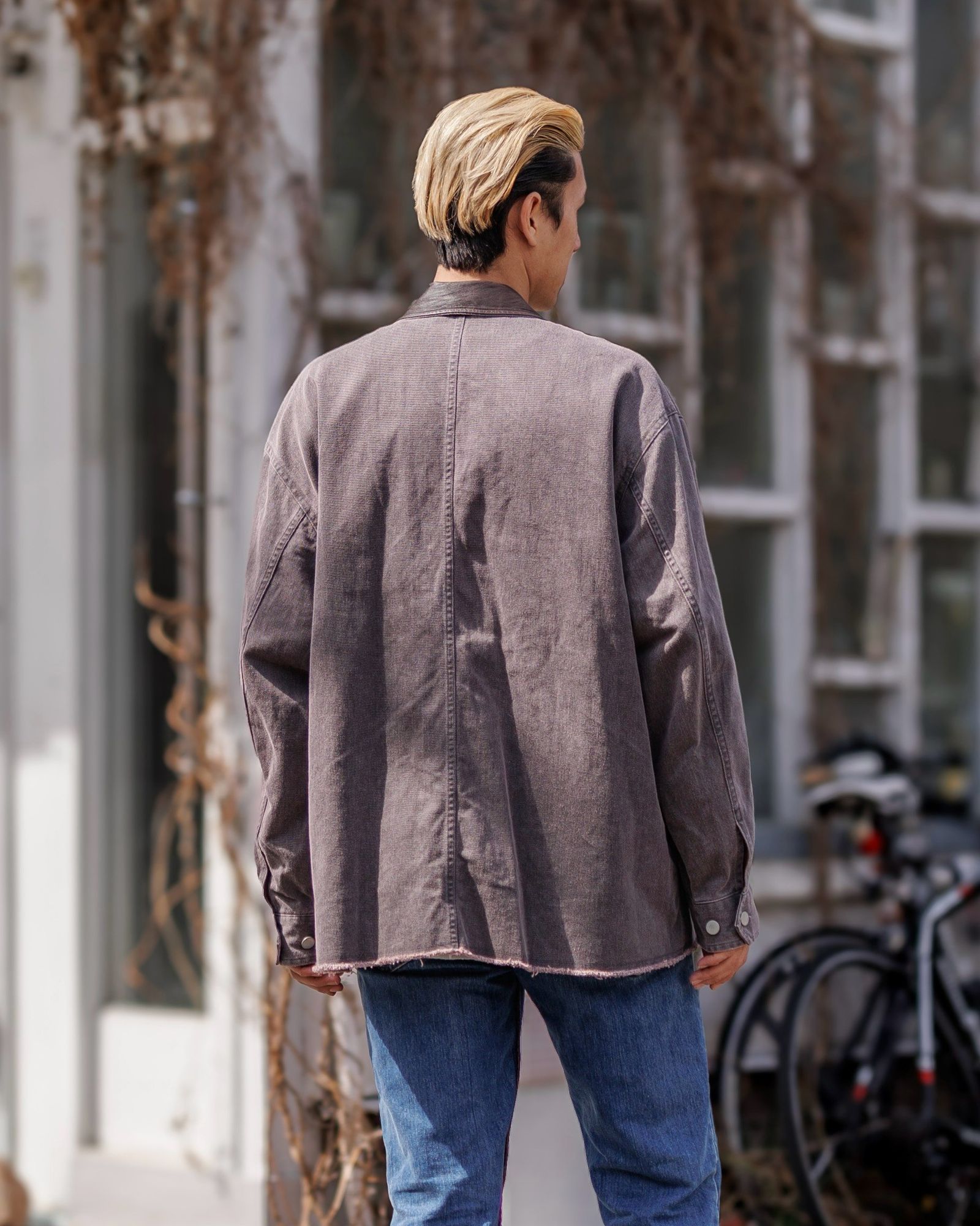 YOKE - 【残り一点】Cotton Cut Off Coverall Jacket | ACRMTSM