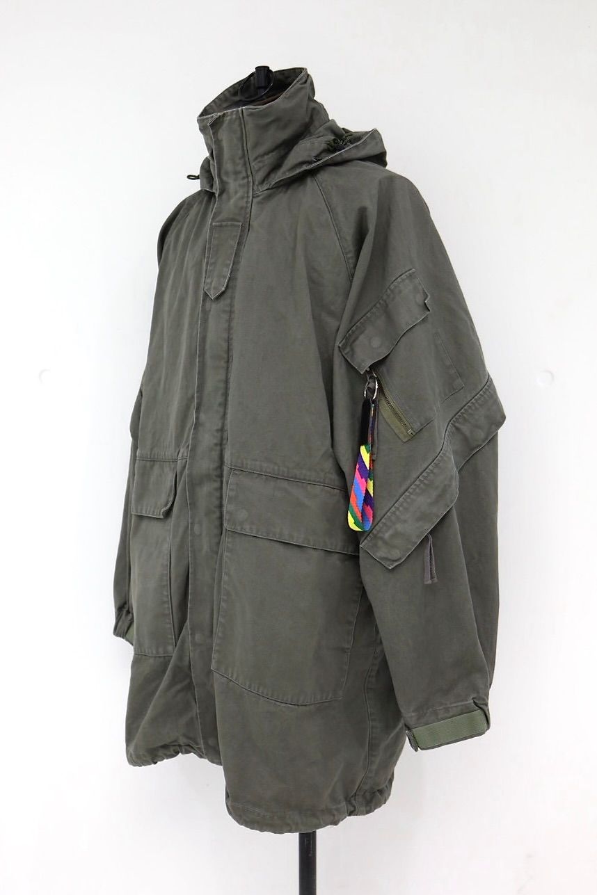 イズネス26AW  Ventilation Military Coat(26AW_27_1008AWCOAT02)KHAKI☆10月24日発売！