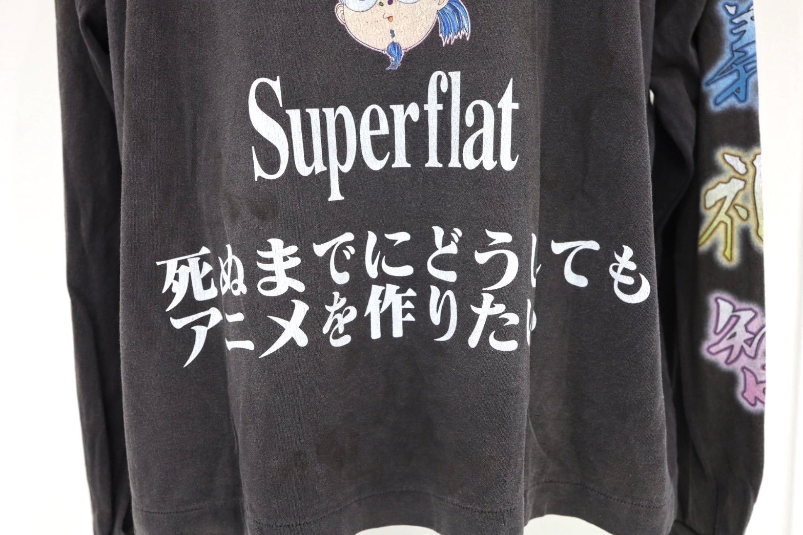 モノノケ・メイド L/S T-SHIRT_SUPERFLAT(MT-MK8-0000-008)BLACK☆新作発売！