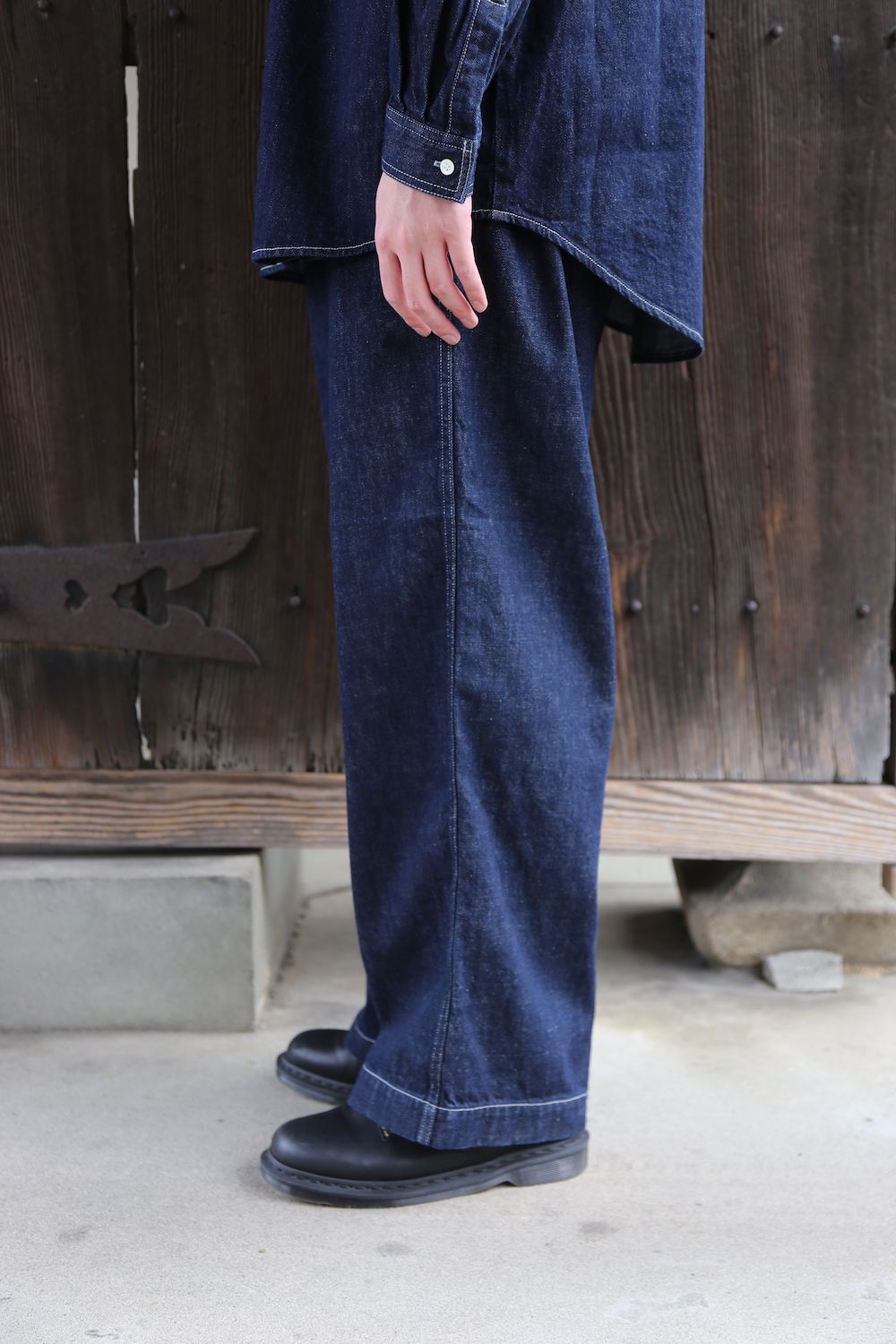 Graphpaper Denime Regular Collar Shirt style.2021.3.13.