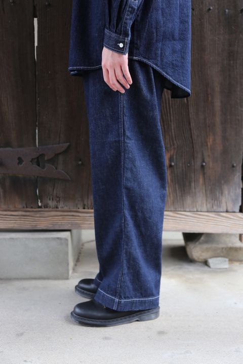 Graphpaper Denime Regular Collar Shirt style.2021.3.13.