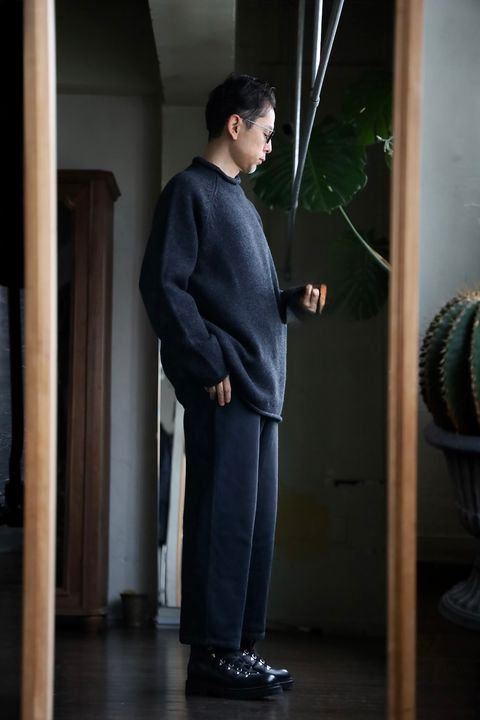 A.PRESSE Roll Neck Sweaterスタイル.2025.1.8.