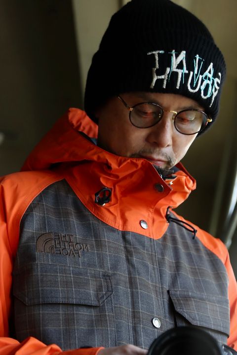 eYe JUNYA WATANABE MAN × THE NORTH FACE Wネームジャケットスタイル.2022.10.21.
