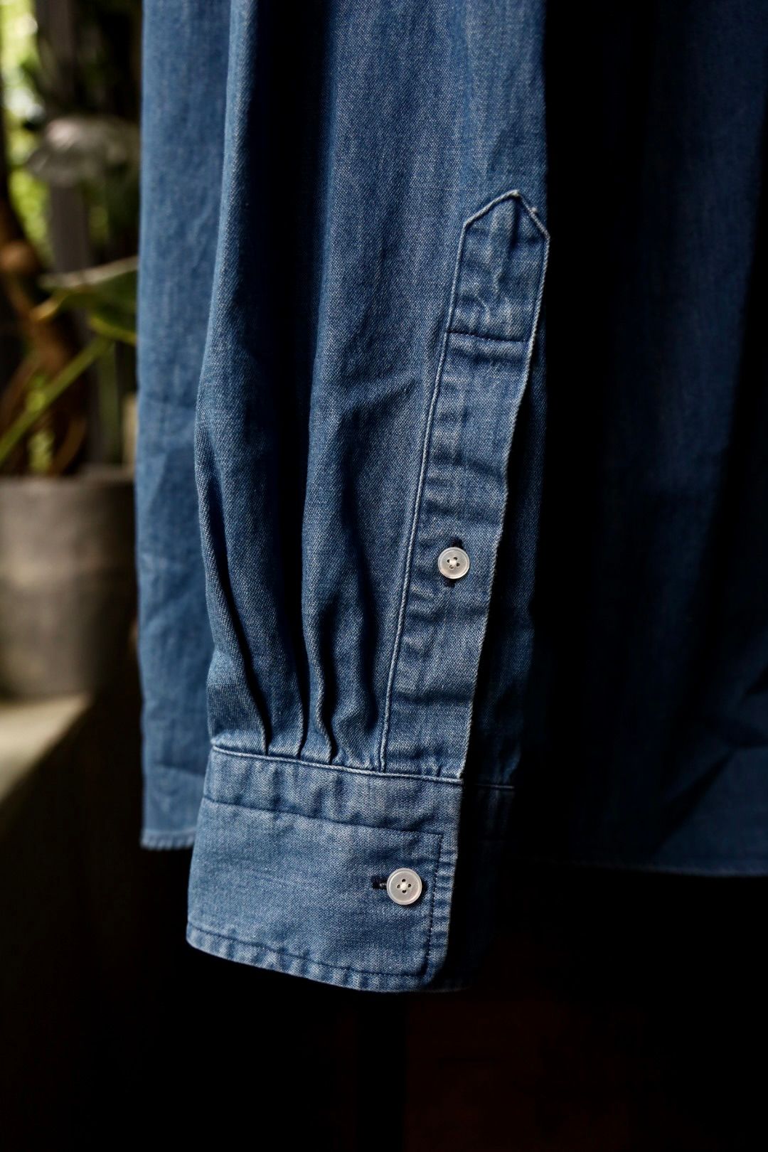 A.PRESSE - アプレッセ24AWデニムシャツ Washed Denim Shirt