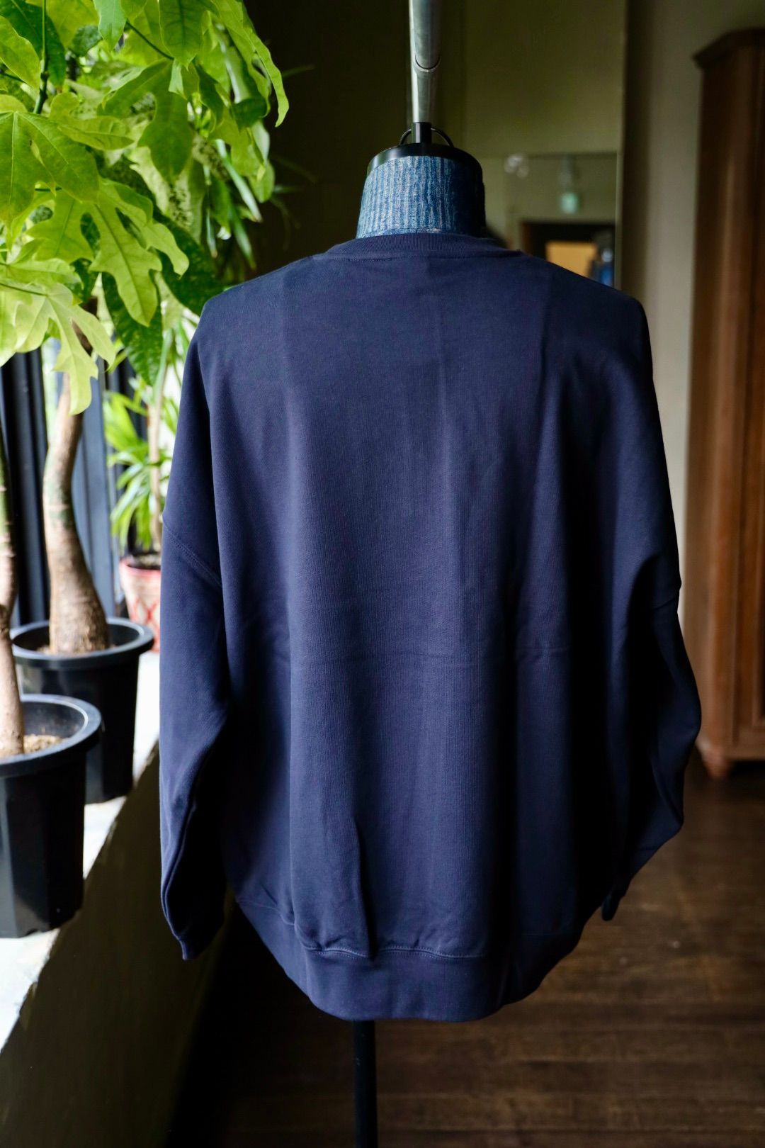 イズネスミュージック 25AW NEU WAVE SWEAT SHIRTS (NEUWAVESW01)NAVY☆新作発売！