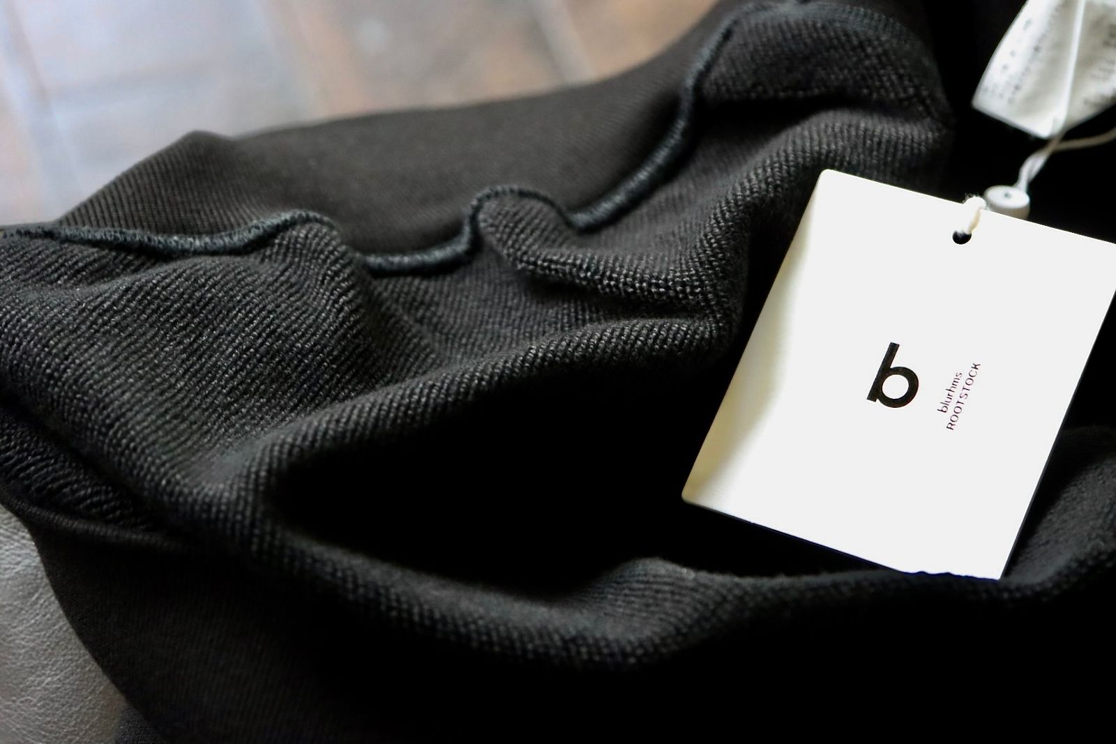 ブラームス 25FW Soft&Hard Sweat Crew-Neck P/O Wide(bROOTS24F26F25)Black☆新作発売！