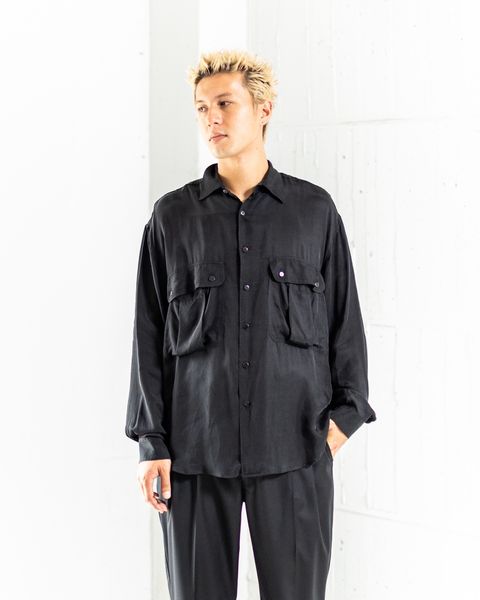 YOKE Cupro Work Shirt 新作発売！
