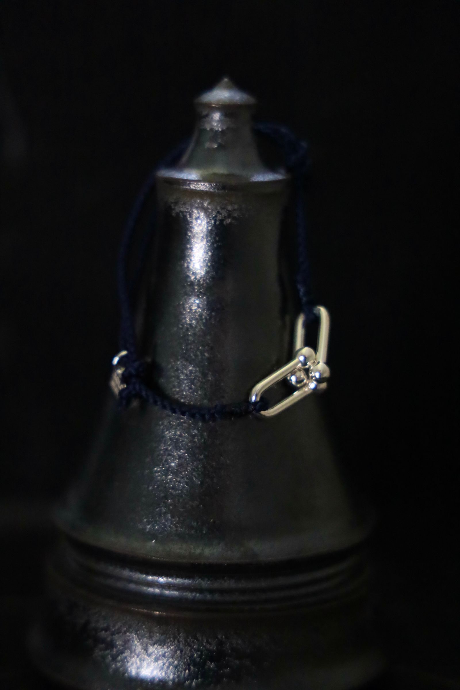 XOLO JEWELRY ショロジュエリー / Homage Link Silk Code Bracelet (NAVY)☆6月17日再入荷！