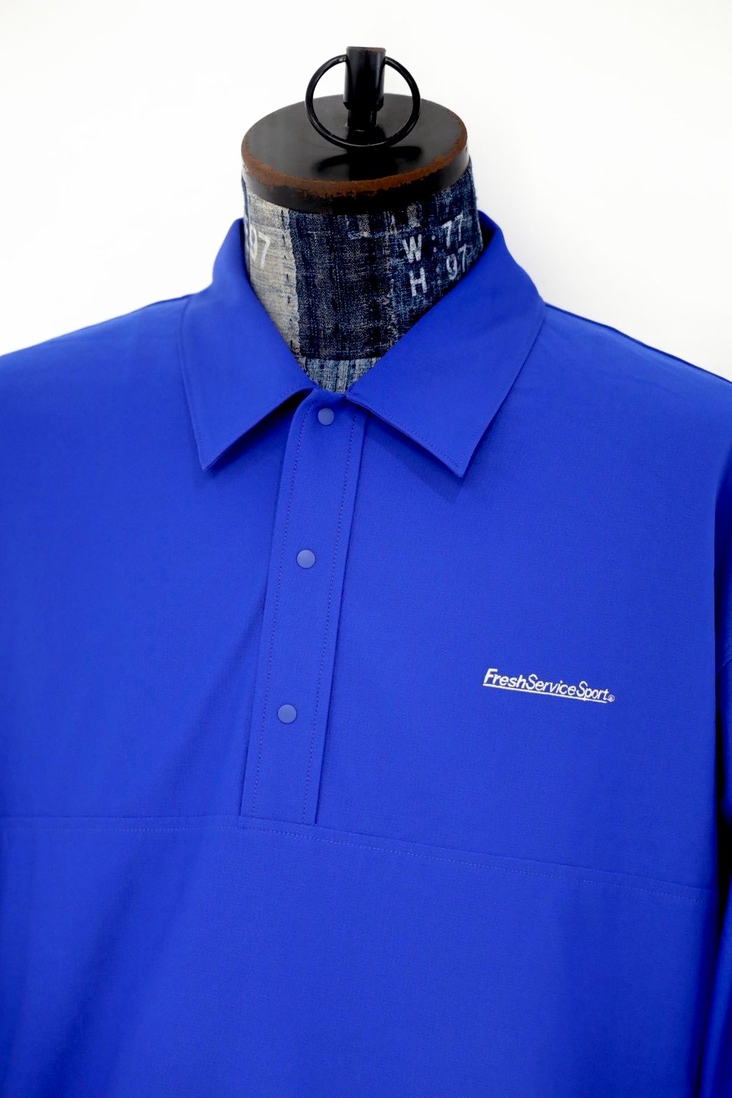 フレッシュサービス  ACTIVE DRY MESH POLO(FSC263-70164)BLUE
