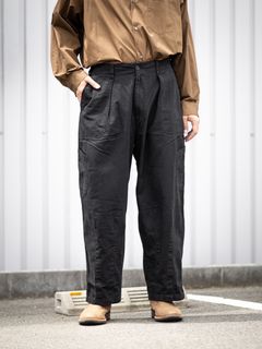 イズネス26AW NU Balloon EZ Pants(26AW_28_1008AWPT02)BLACK☆8月29日(土)発売！