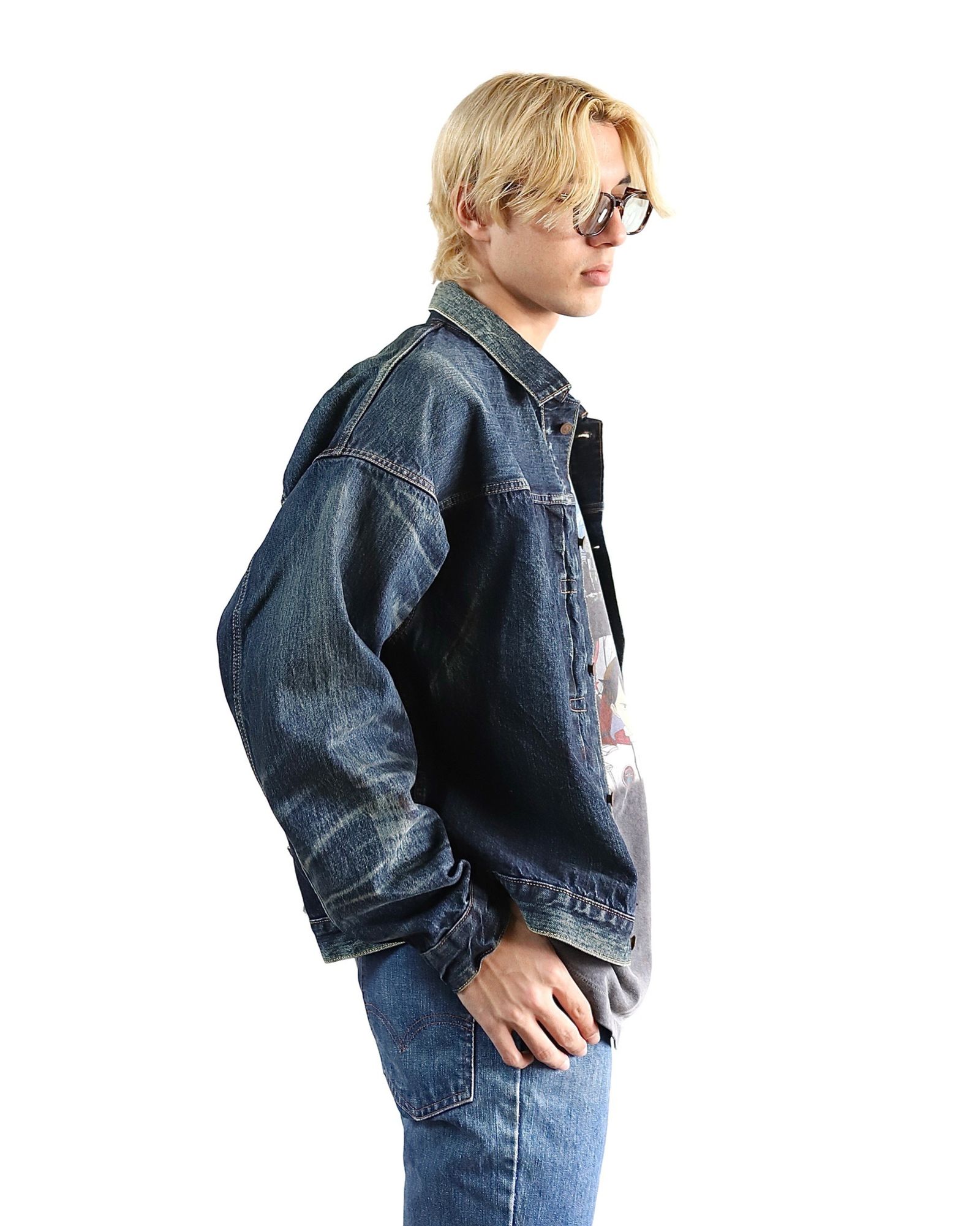 セントマイケル24SS FIRST DENIM JACKET サイズXLレディメイド