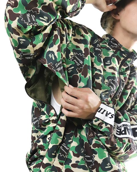 セントマイケル 24SS BAPE JACKET&BAPE PANTS style 2024.4.26