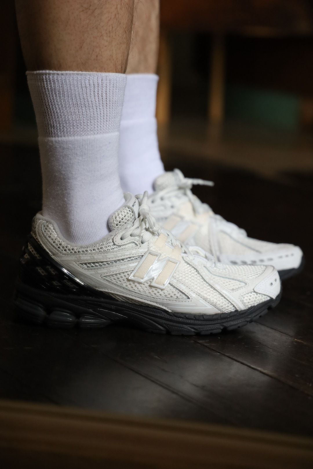 グラフペーパー ソックス 3-Pack Socks(WHITE)