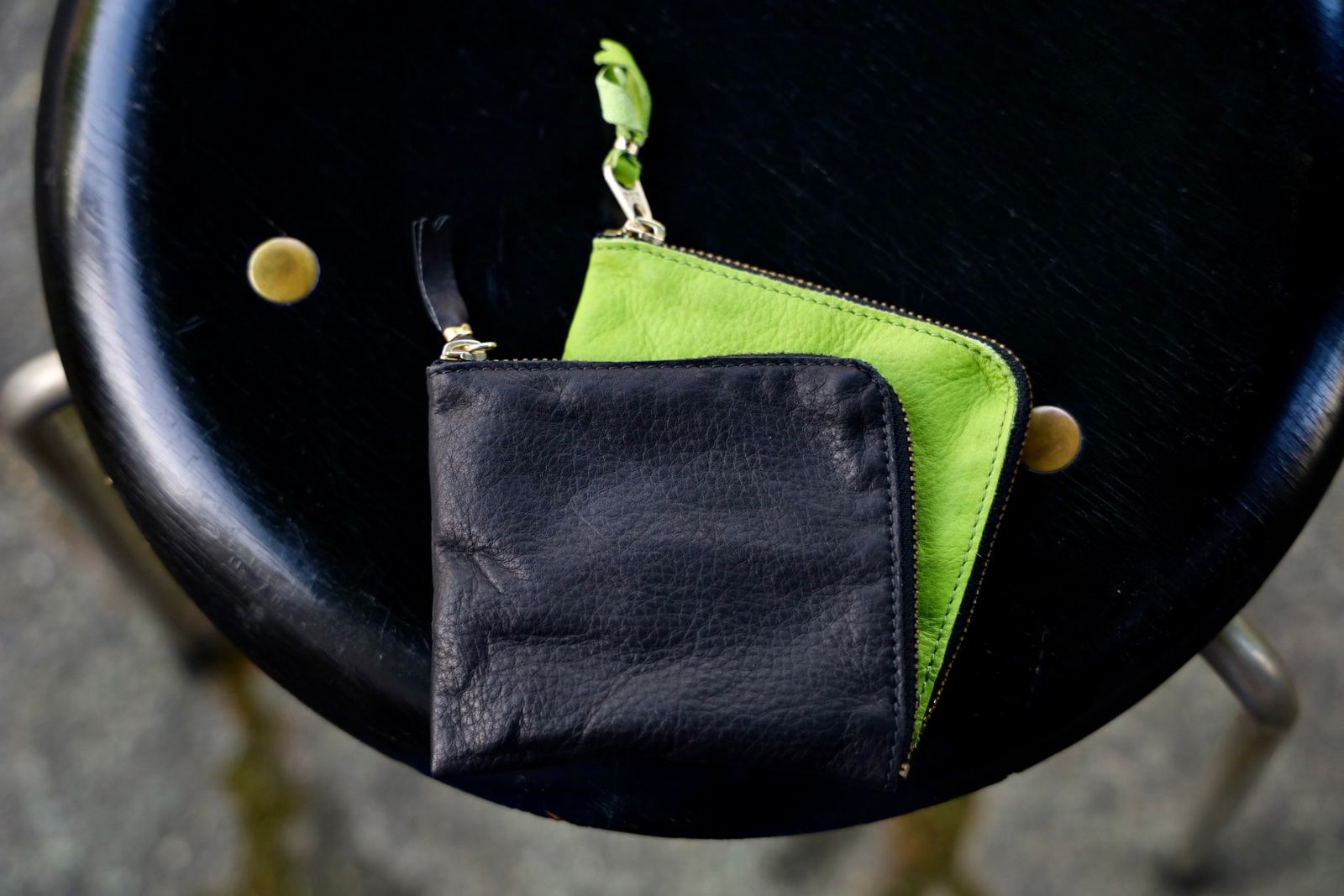 コムデギャルソン 財布WASHED WALLET(SA3100WW)BLACK☆7月10日発売！