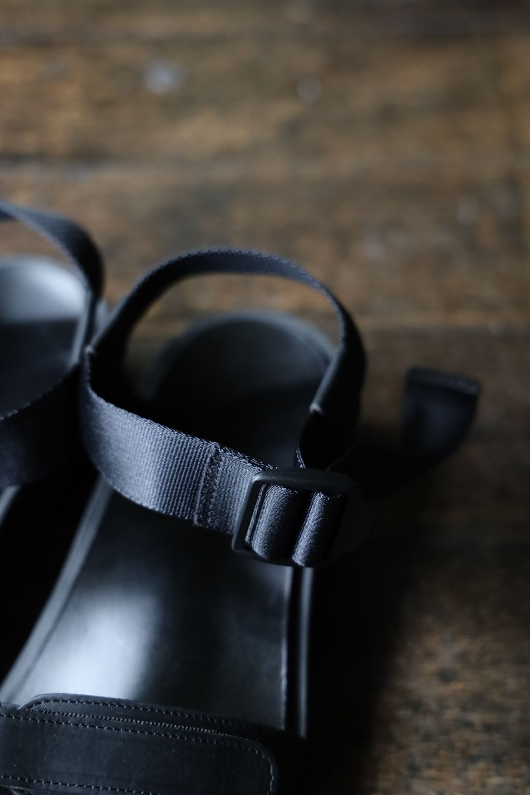 FOOTWORKS サンダル 24.5 cm ブラック FOOTWORKS Leather Sandal ※在庫あり | Less Higashikawa