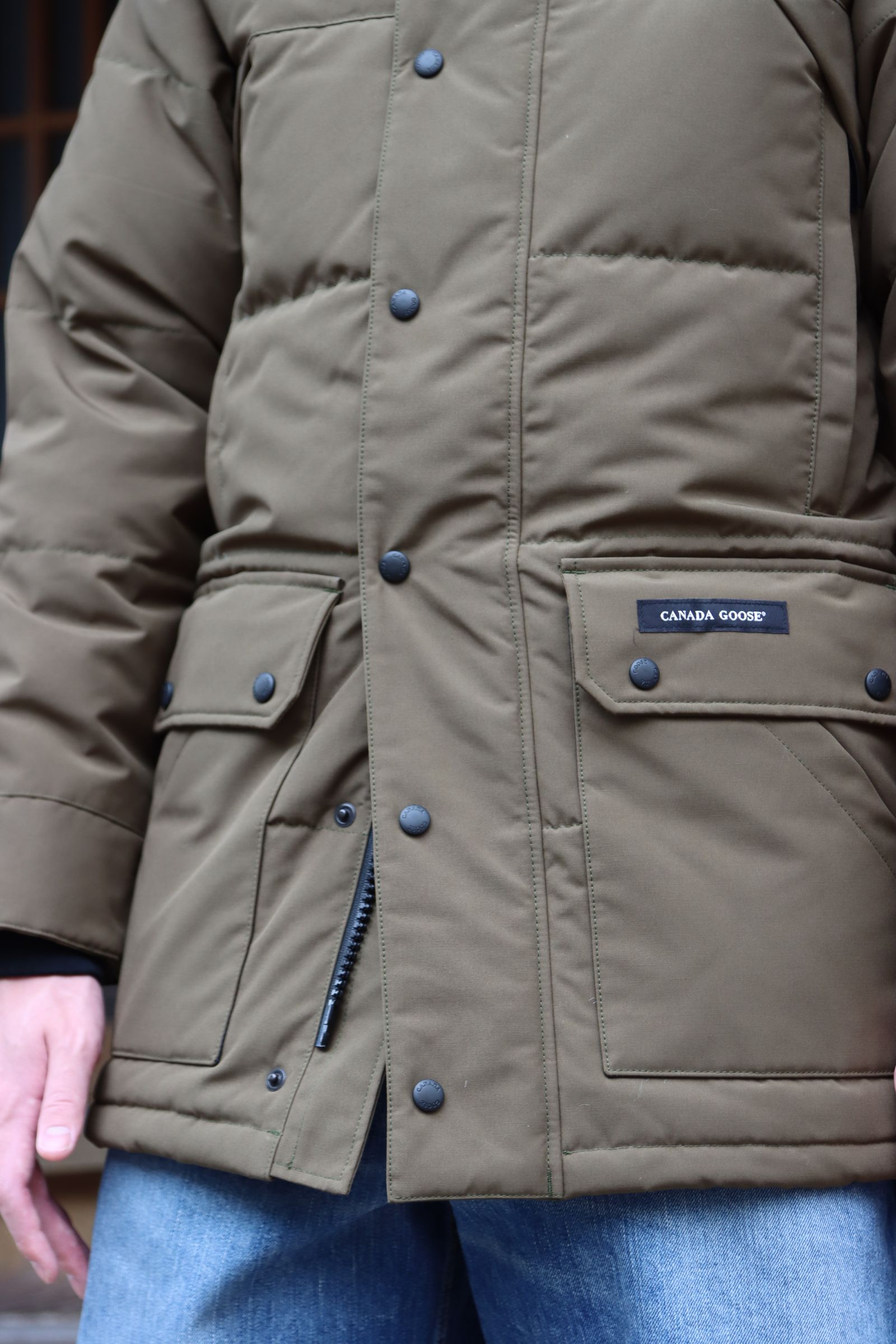 CANADA GOOSE EMORY PARKA FUSION FIT"KHAKI"style.2021.10.17.