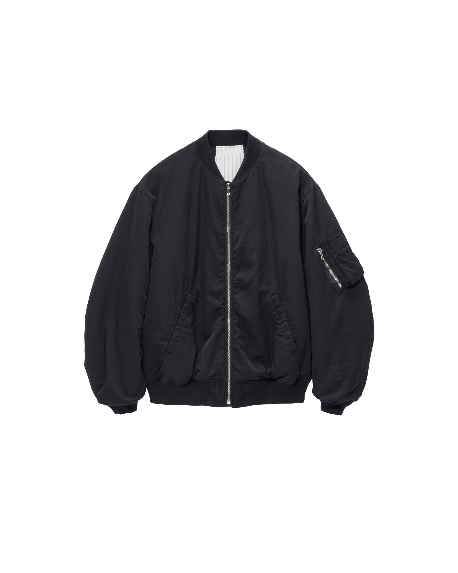 グラフペーパー Fulled Wool Twill Flight Jacket(GU263-30411)BLACK☆9月12日(土)発売！