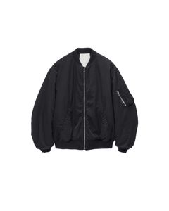 グラフペーパー Fulled Wool Twill Flight Jacket(GU263-30411)BLACK☆9月12日(土)発売！