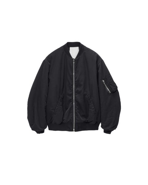 グラフペーパー Fulled Wool Twill Flight Jacket(GU263-30411)BLACK☆9月12日(土)発売！