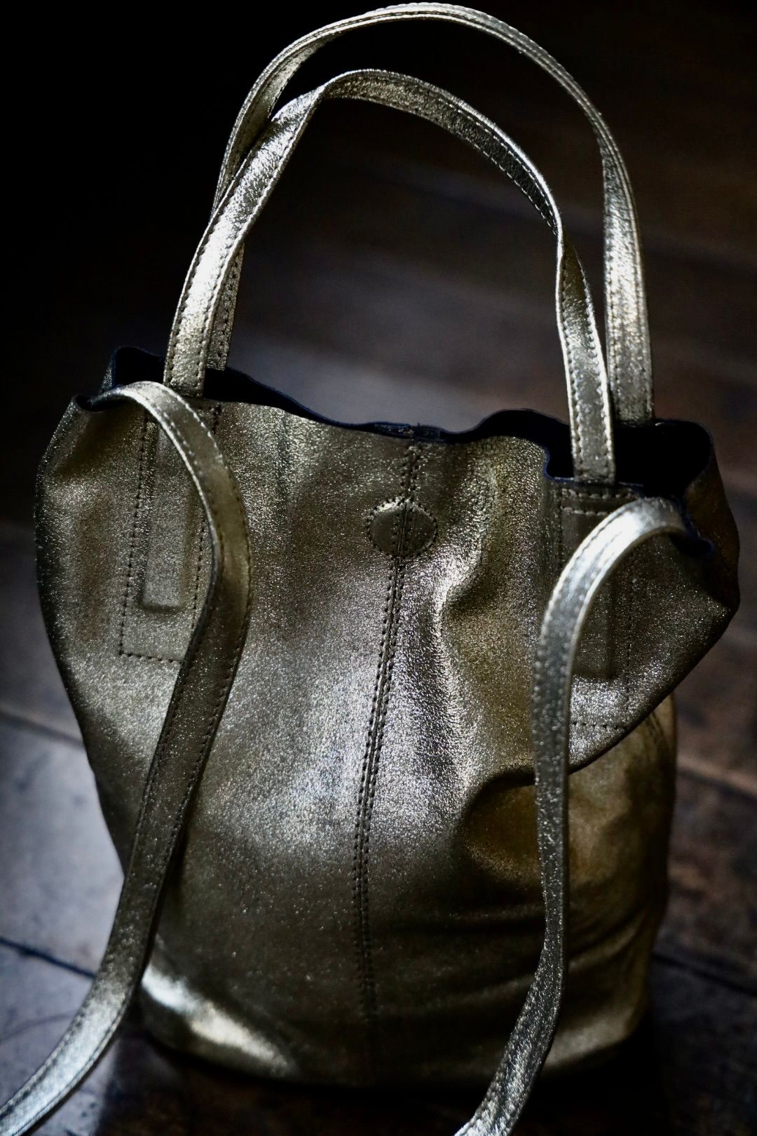 Morphee / モルフェトートバッグ 2WAY SMALL TOTE(LONG)GOLD