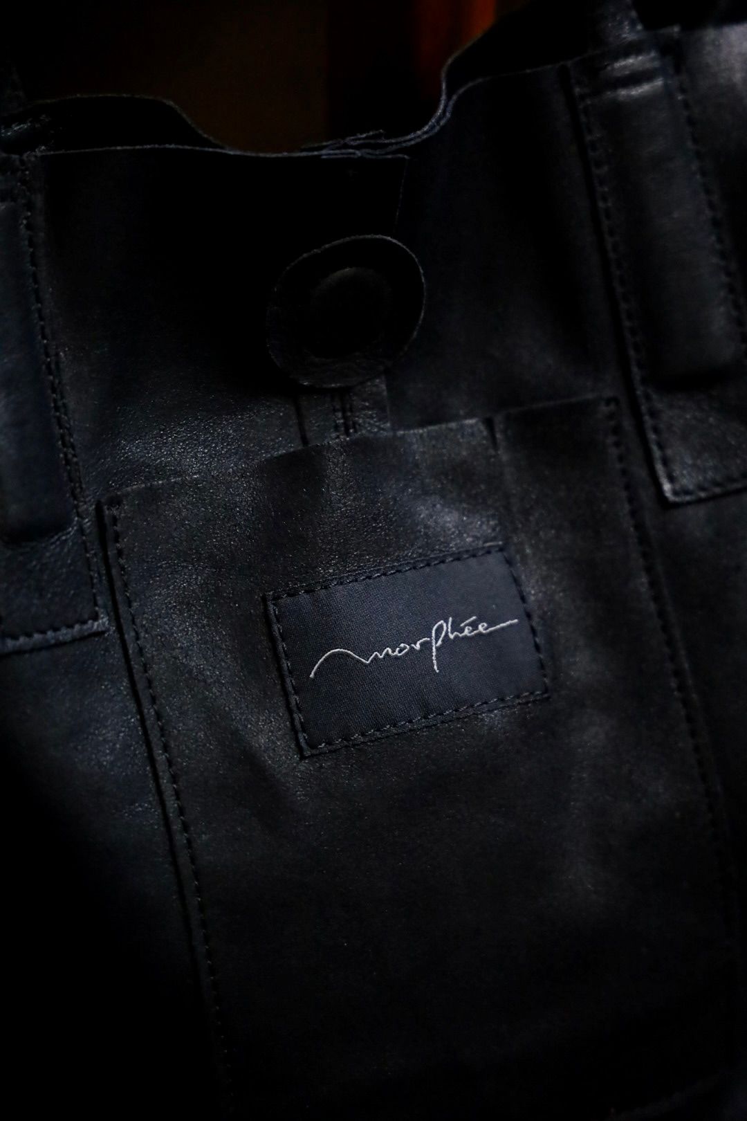 Morphee / モルフェトートバッグ 2WAY SMALL TOTE（SHORT）BLACK☆再入荷いたしました！