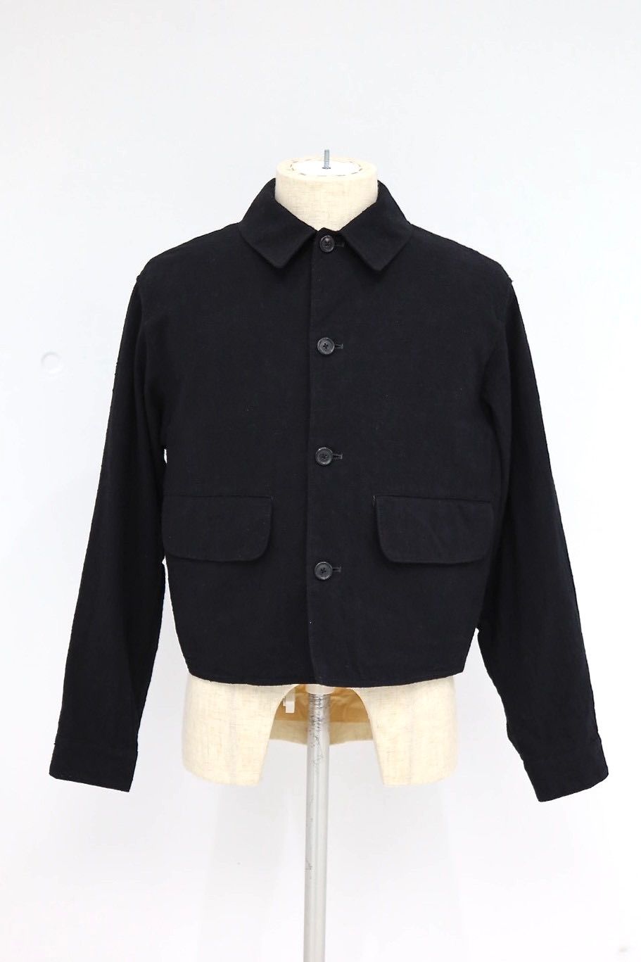 blurhms Women's 26SS Silk/Cotton Nep Short Jacket(BHSW26S3)Black☆2月13日(金)新作発売！