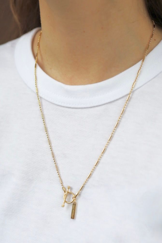 XOLO JEWELRY ネックレス / Cylinder Link Necklace(XON041-50G)SILVER925☆再入荷！