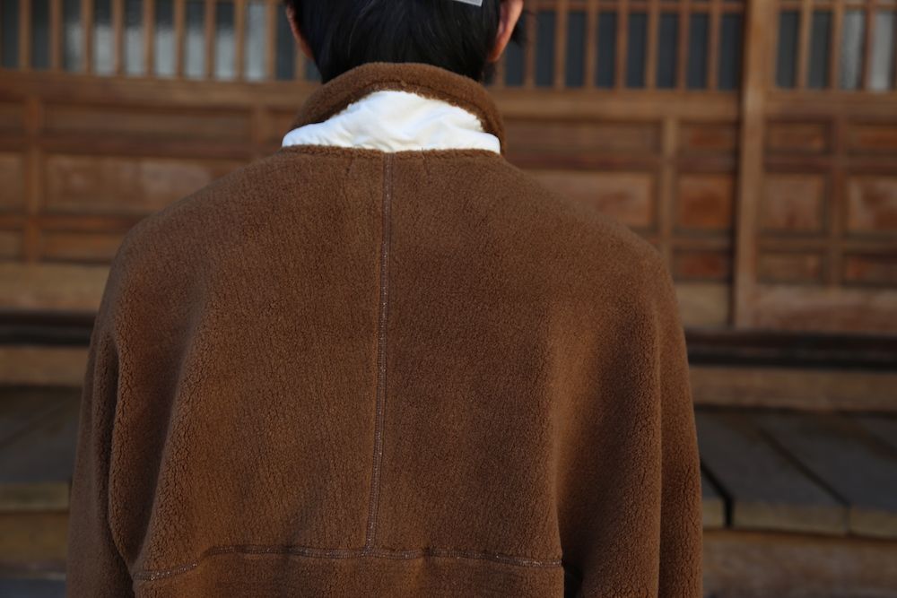 Graphpaper Wool Boa Zip-Up Blouson style.2020.10.3. | 1281