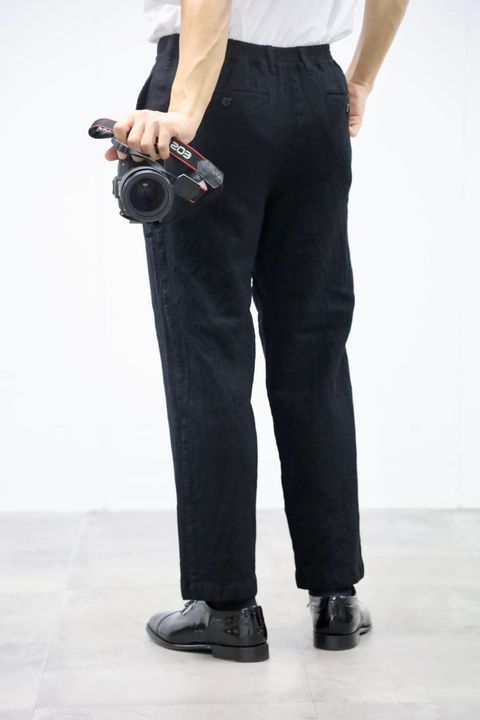 COMME des GARCONS HOMME ウールサージ製品縮絨ジャケット&パンツ セットアップスタイル