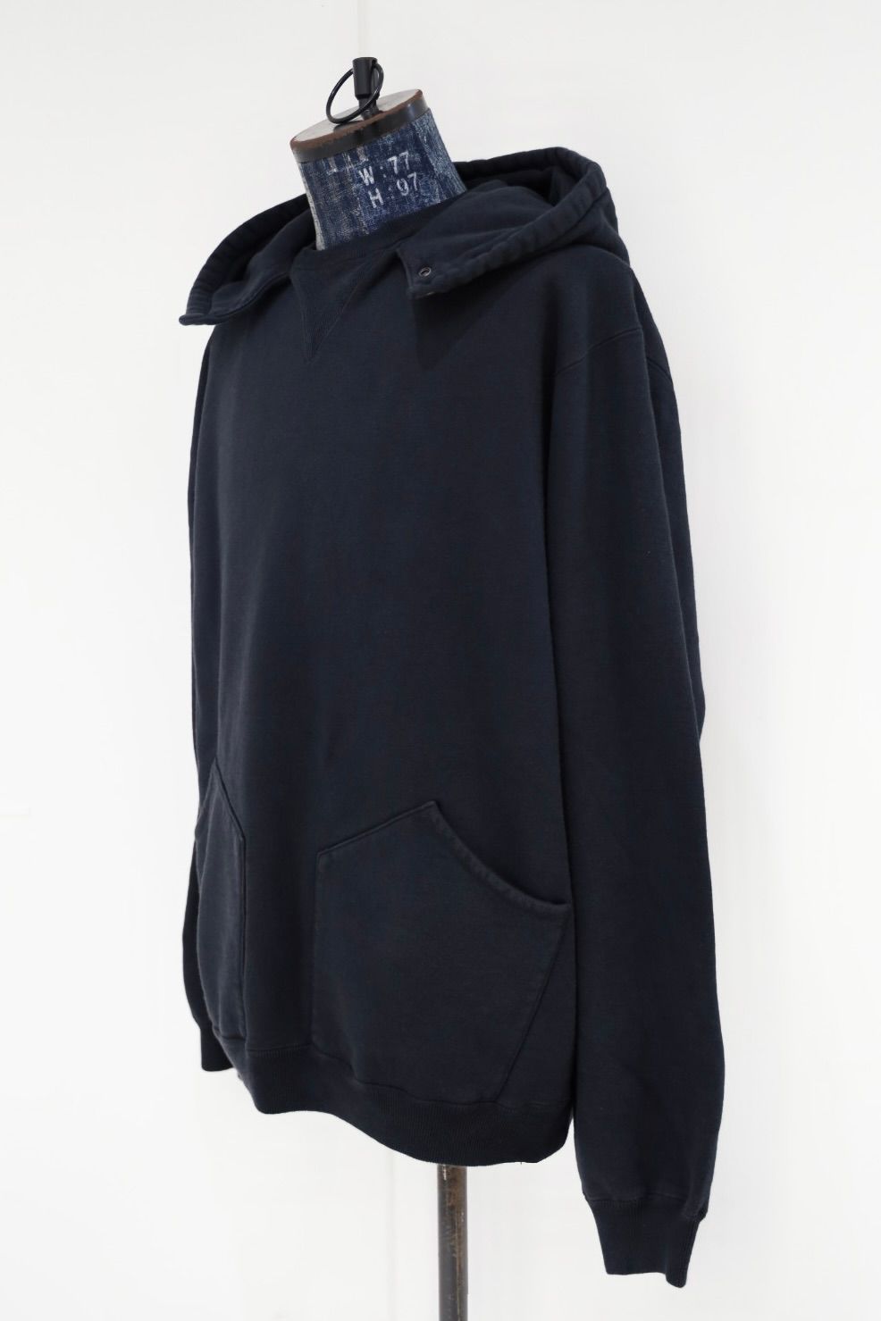 アプレッセ 2026 STYLE2 Vintage Attached Snap Hood Sweat Parka(26AAP-05-13)BLACK☆8月22日(土)発売！