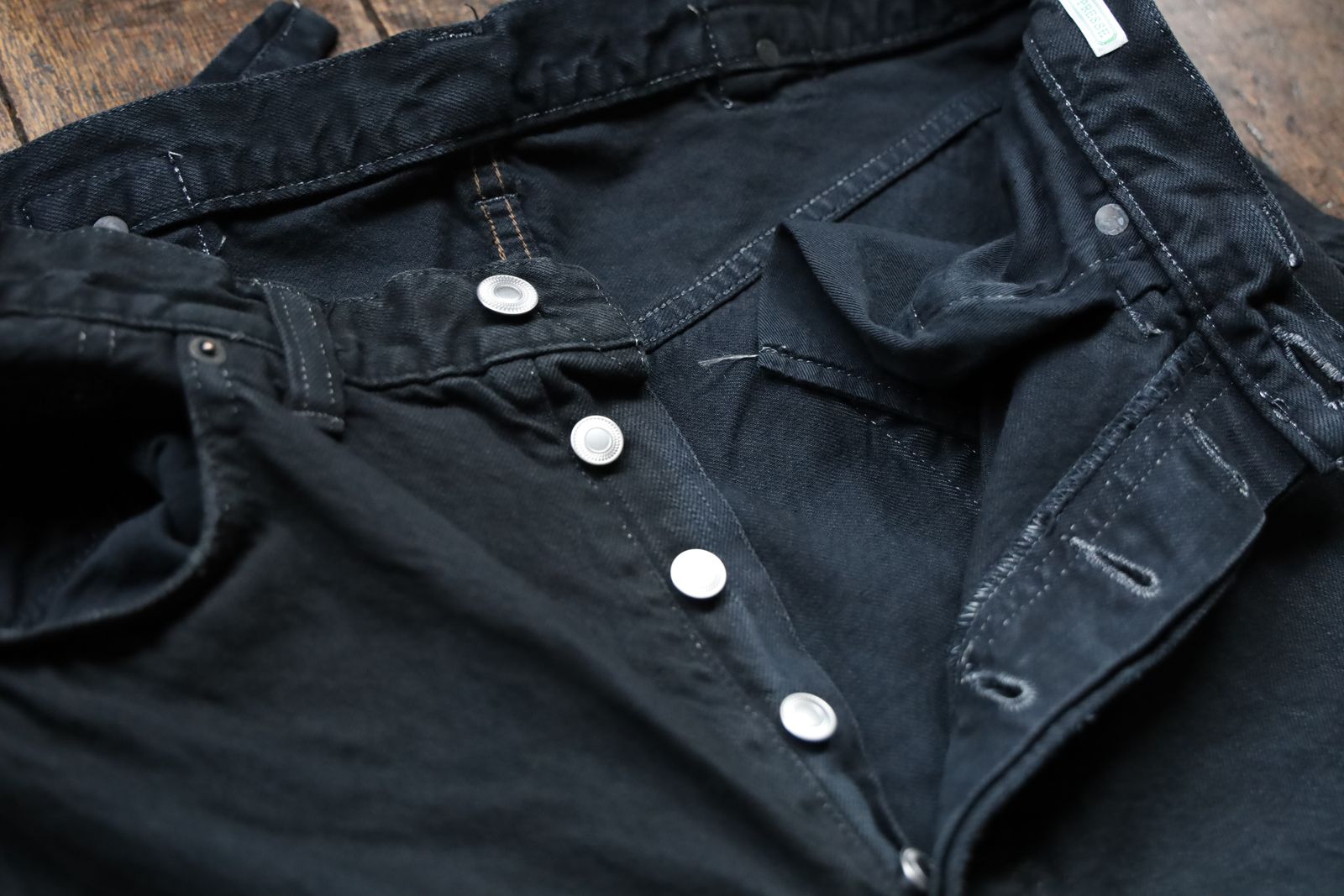 A.PRESSE - アプレッセ No.37 Washed Wide Denim Pants(25SAP-04 A.PRESSE - アプレッセ No.37 Washed Wide Denim Pants(25SAP-04