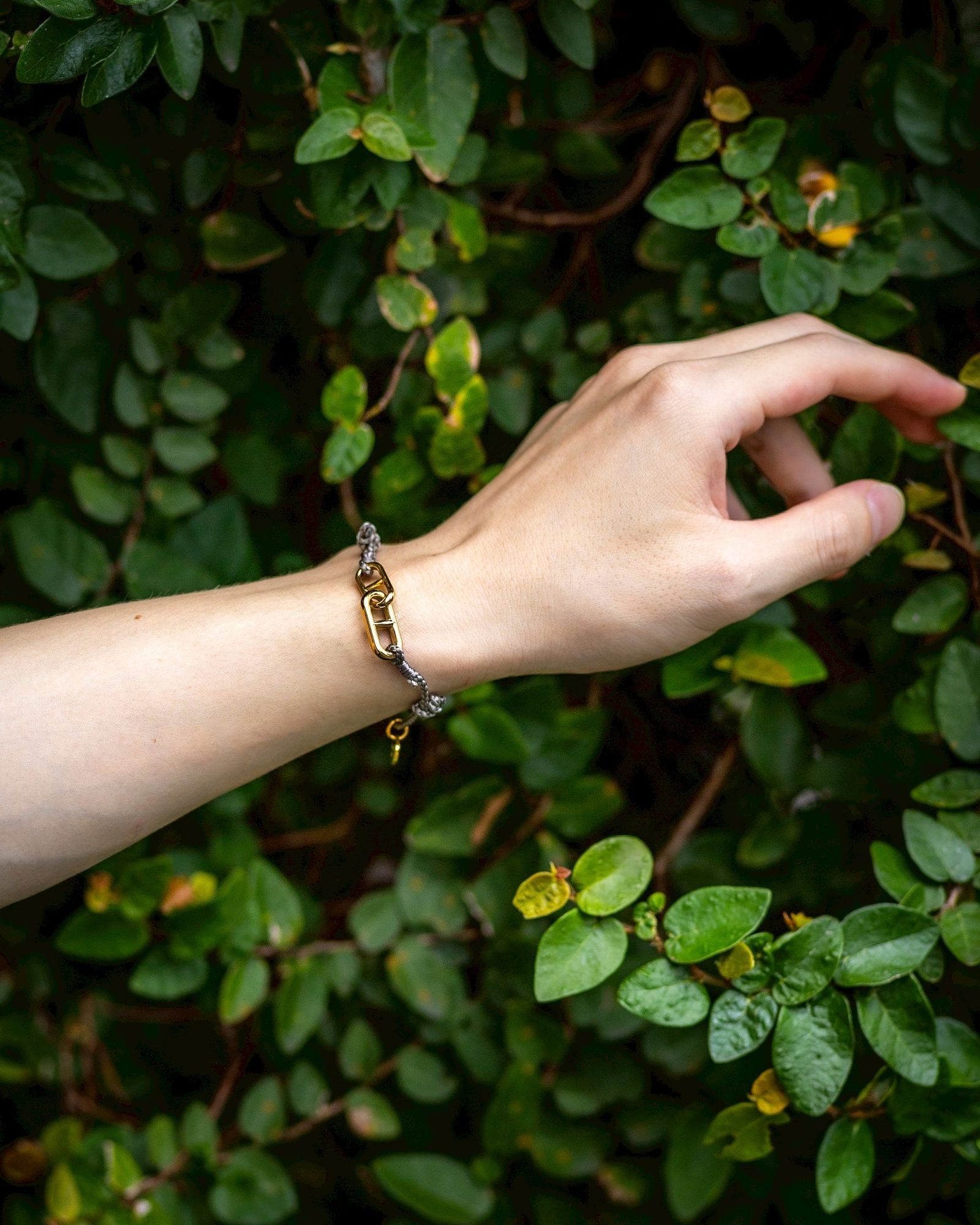 Newdays バングルブレスレットXOLO jewelry XOLO - XOLO JEWELRY ショロジュエリー / Anchor Link Silk Code