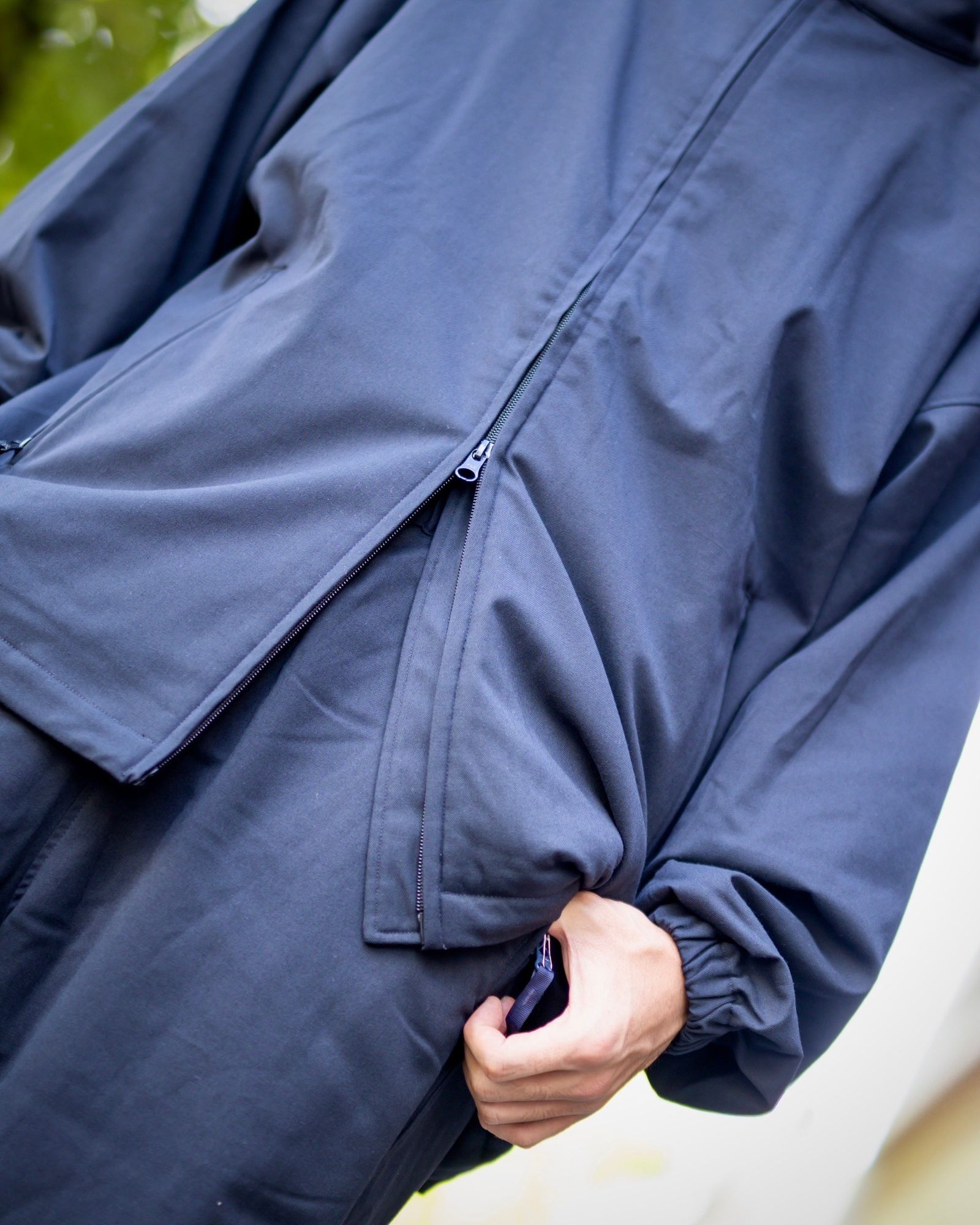フレッシュサービス WARM CLOTH TRACK BLOUSON w/Octa (FSC243-30174)NAVY