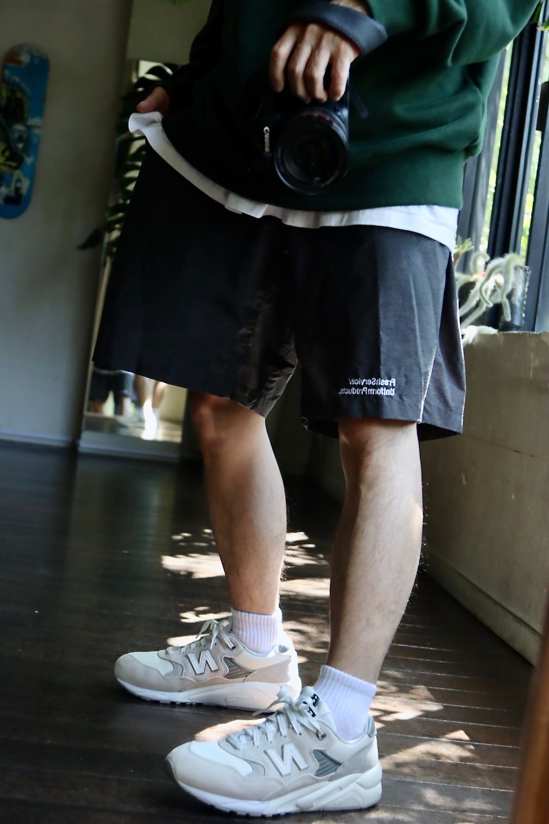 freshservice PERTEX shorts グリーン-