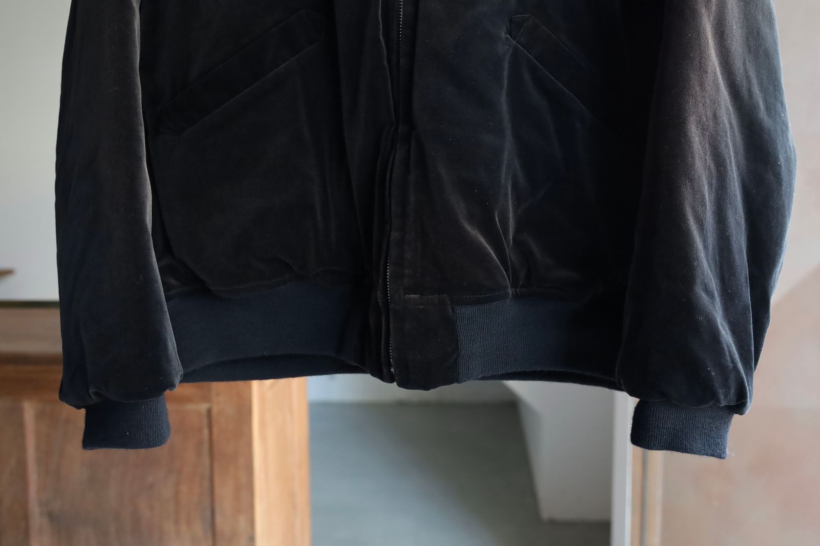 A.PRESSE - アプレッセ Vintage US NAVY Souvenir Velour Jacket A.PRESSE - アプレッセ Vintage US NAVY Souvenir Velour Jacket