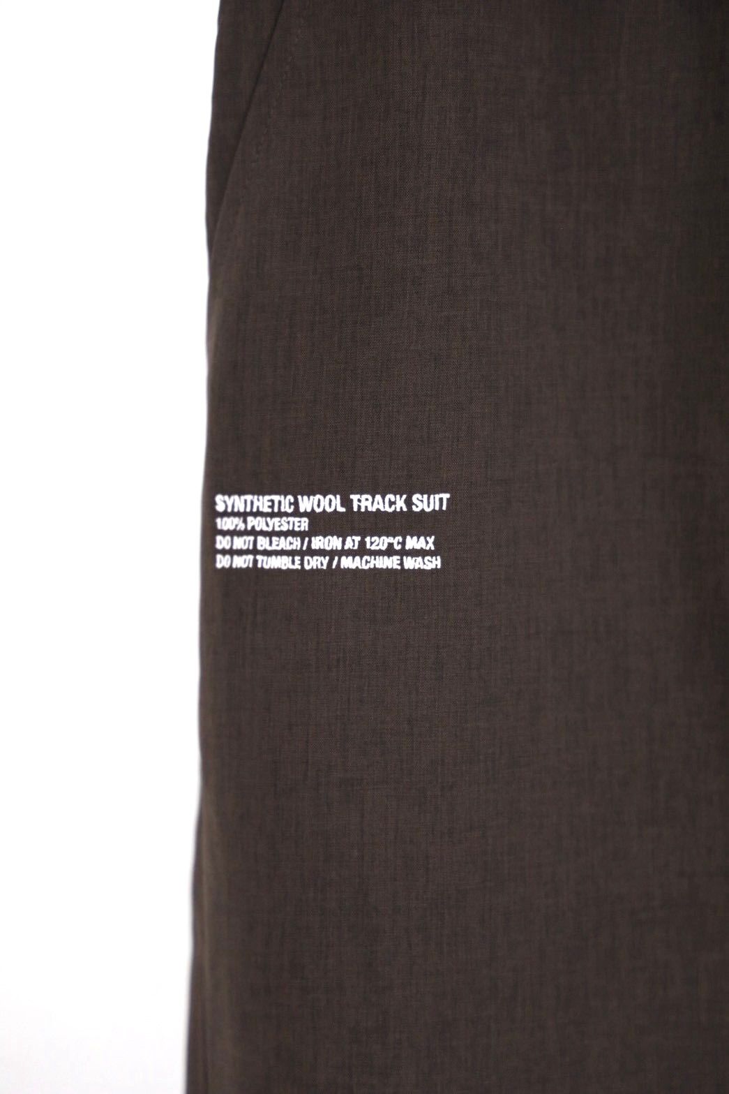 ReFresh!Service. SYNTHETIC WOOL TRACK SUIT(FSR263-60068)BROWN☆9月19日(土)新作発売！