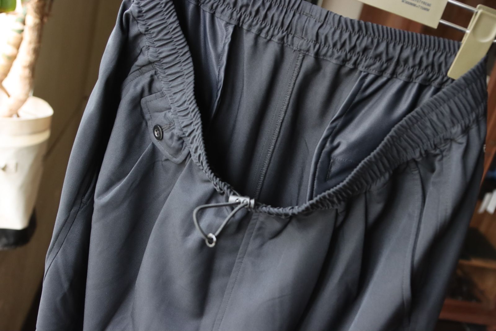 フレッシュサービス COOLFIBER TWO TUCK EASY PANTS (FSC252-40026)BLACK