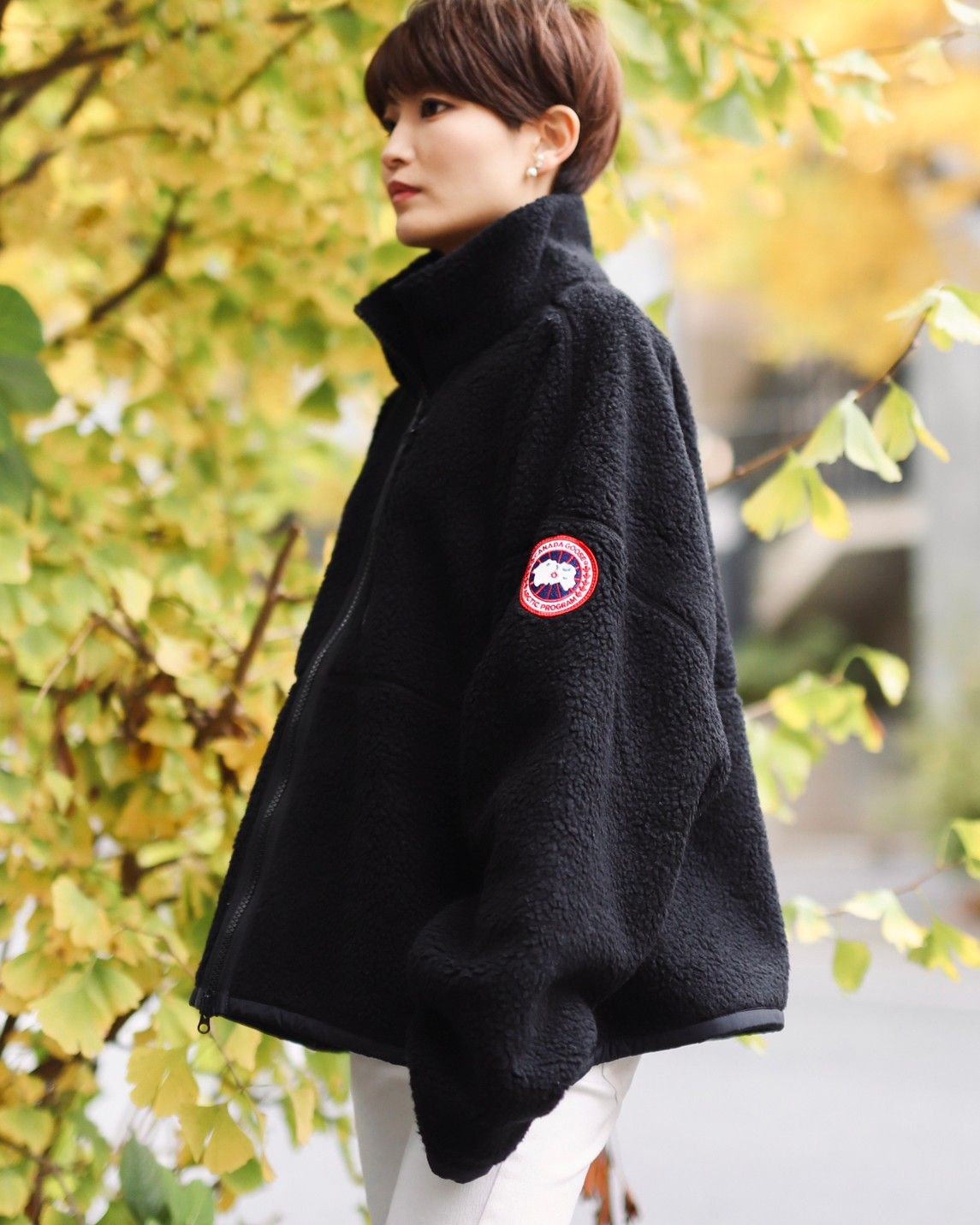 カナダグース 新作Simcoe Fleece Zip-up Sweater Kind High Pile