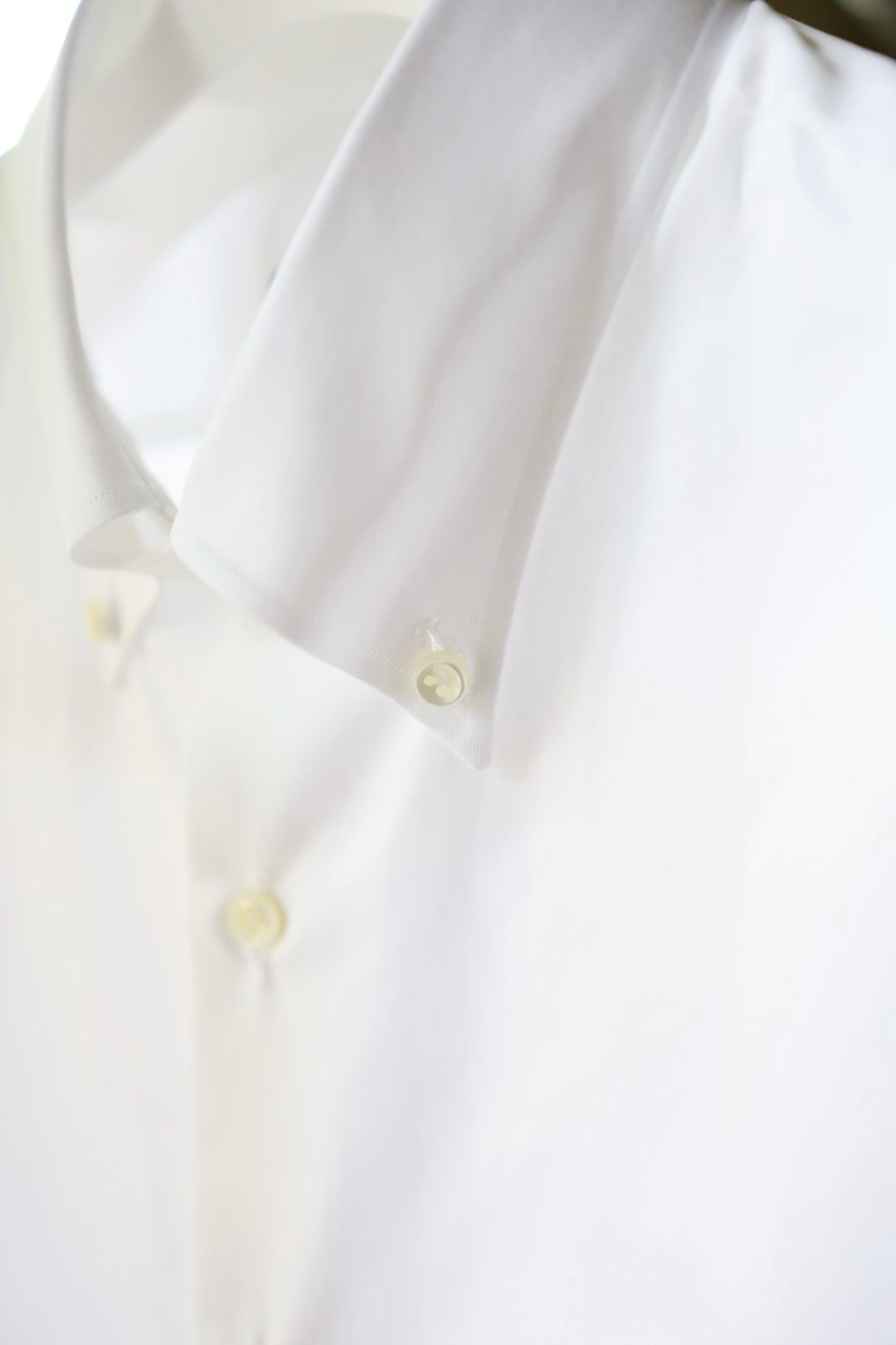 ジュンヤワタナベマン 26FW LUIGI BORRELLI 綿ツイルB.Dシャツ(WR-B111-051)WHITE☆9月4日(金)発売！