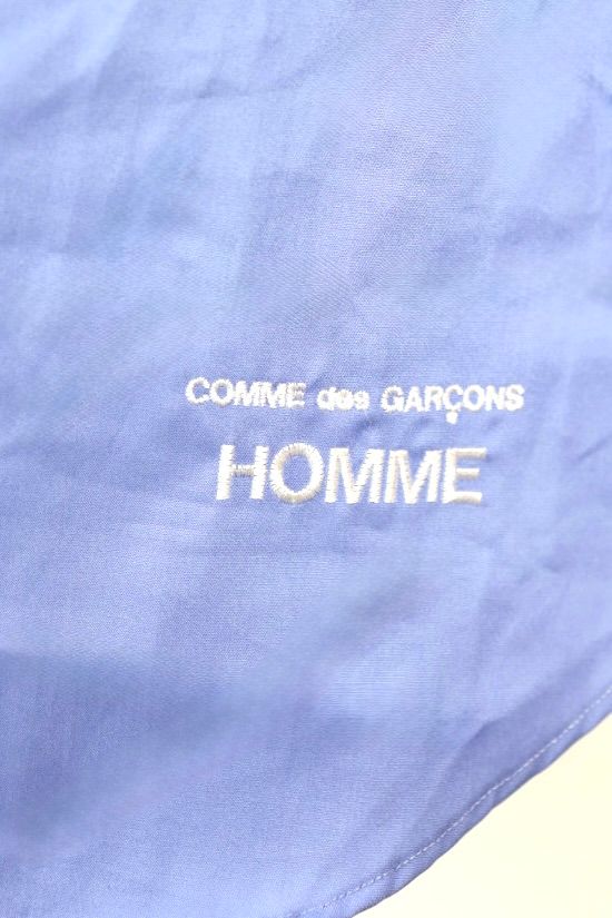 コムデギャルソンオム 綿ブロードS/Sシャツ(HQ-B103-051)SAX☆4月3日(金)新作発売！