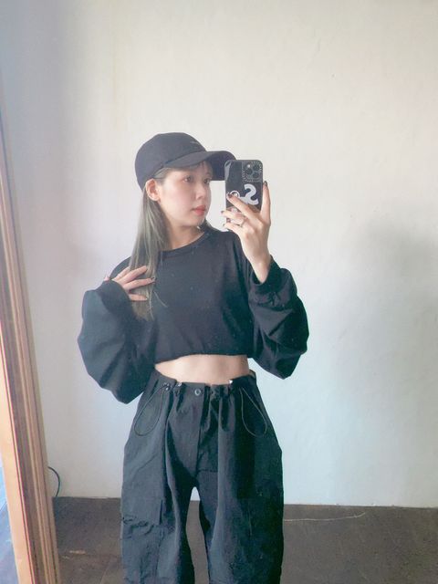 SEDAN ALL-PURPOSE FW23 Big Cargo Pants"Black"スタイル