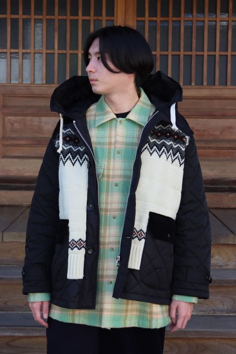 JUNYA WATANABE COMME des GARCONS MAN エステルツイルブルゾンstyle.2021.10.2