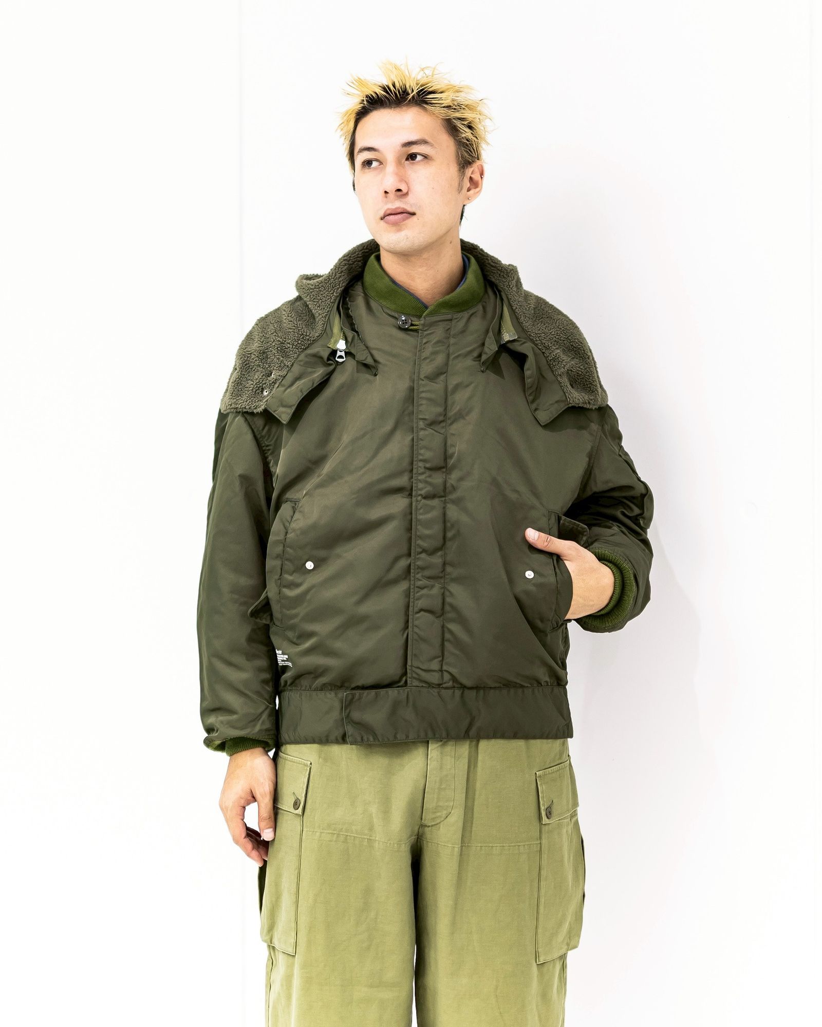 FreshService HEAVY NYLON DECK JACKET (OLIVE)10月11日(土)新作発売！